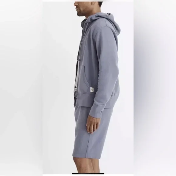 Madewell Retrolight Terry Sweatshorts in Blue Size S NWD $59.50 NA746 - Picture 2 of 8